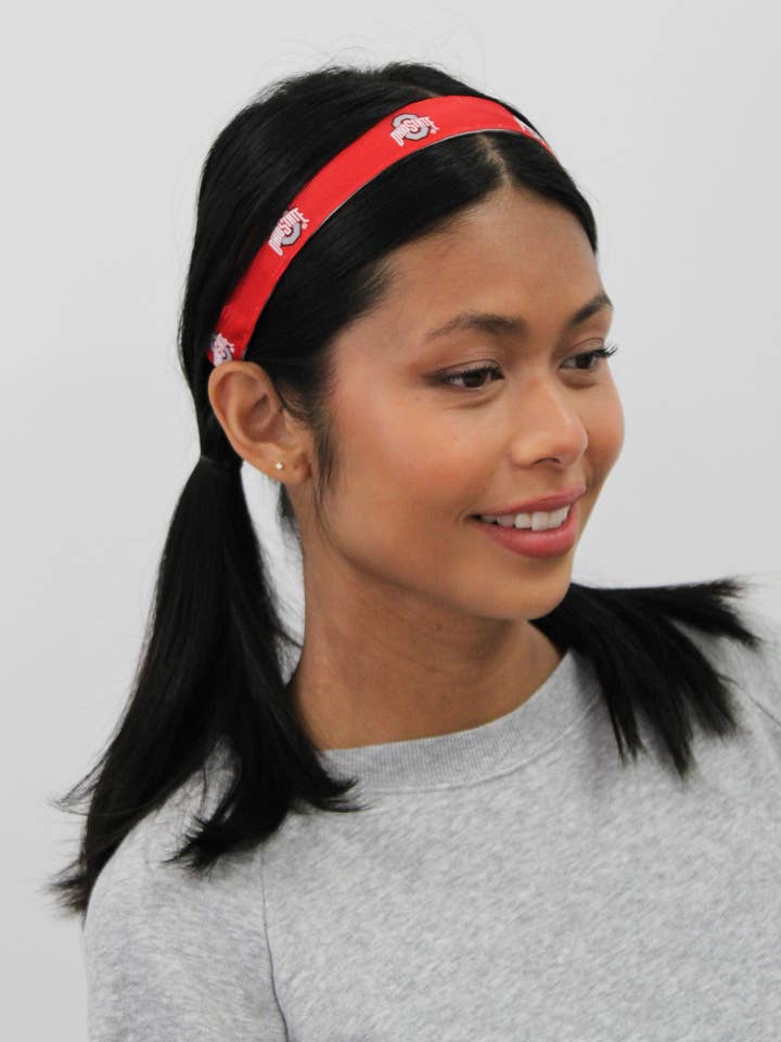 Ohio State® Logo Headband for wholesale by BANDED