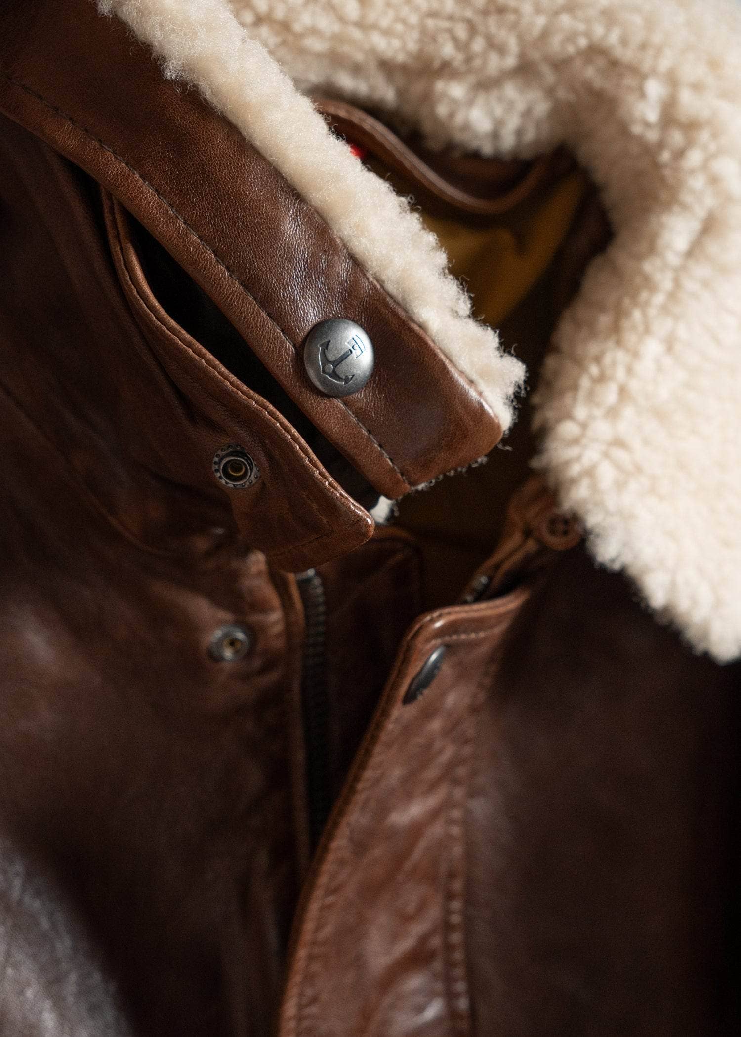 Iron & Resin – wholesale Leather jacket – Men′s – Hanson Cow Leather Jacket8