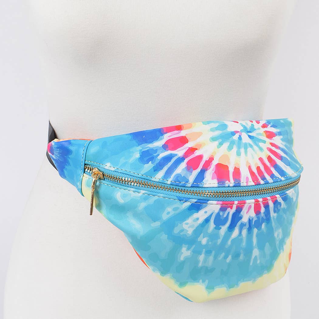 3AM BY H&D ACCESSORIES - Wholesale Belt Bag - Women's - Tie Dye Fanny Pack4