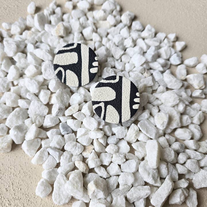 That Clay Girl Co. - Wholesale Stud/Post Earrings - Shapey Studs | Polymer Clay Earrings | Abstract Studs3