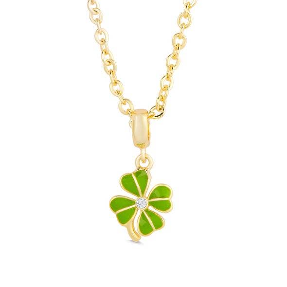 Four Leaf Clover Necklace for wholesale by Lily Nily