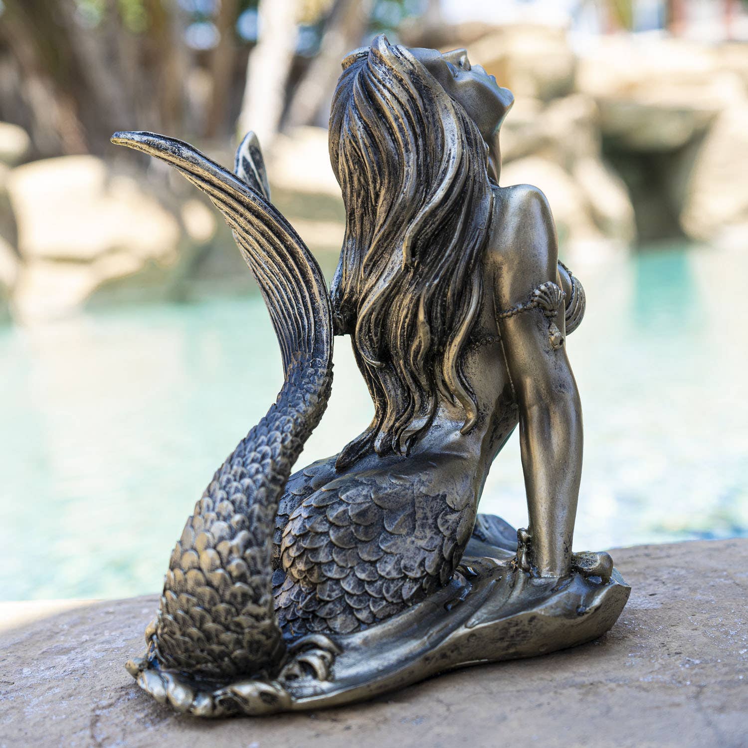 Pacific Trading - Wholesale Decoratief beeldje - Zeemeermin1