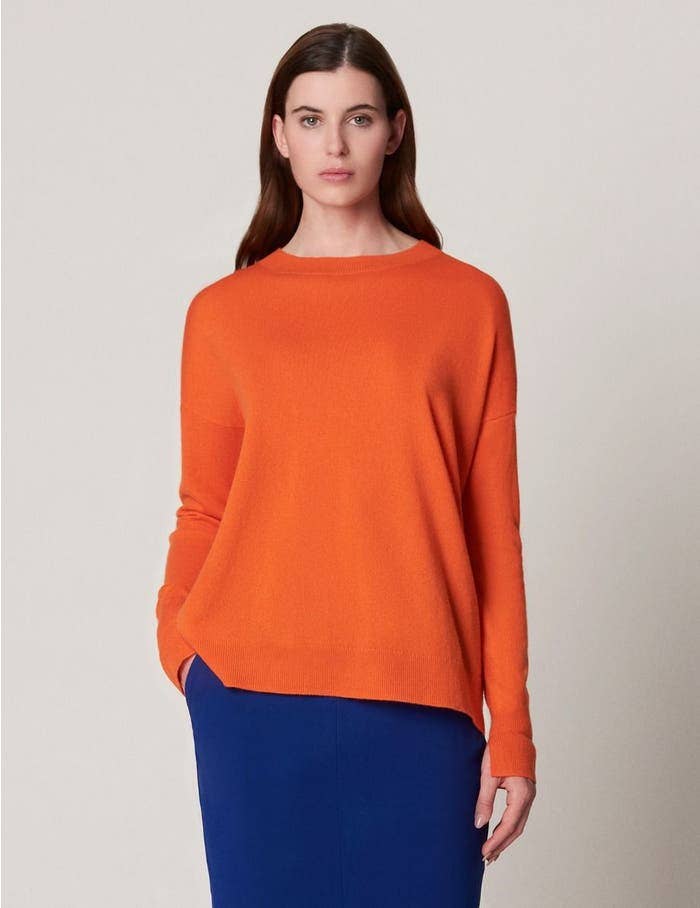 Winser London – wholesale Knitted jumper – Women′s – Audrey Cashmere Boyfriend Jumper3