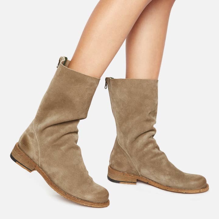 Stivali Biker Donna Gredo D432 Marvin Grigio Piombo per la vendita all'ingrosso da parte di Felmini