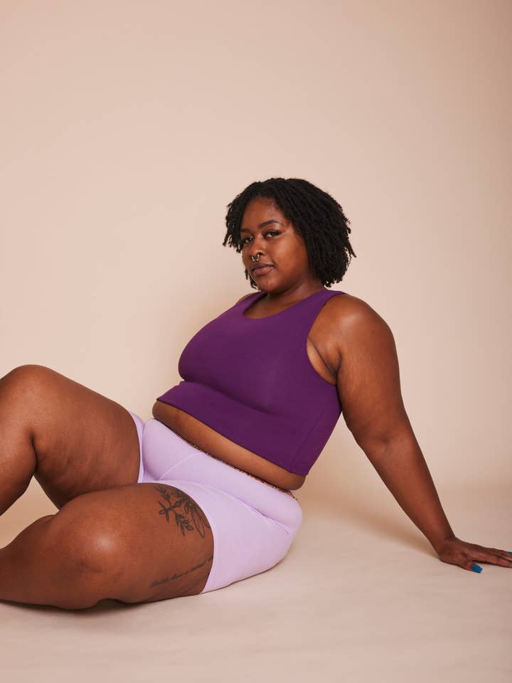 Urbody - Wholesale Athletic Top - Women's - Half Tank Cotton Compression Top