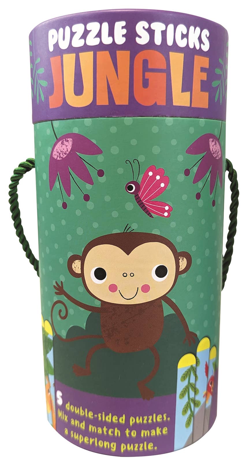 EDC Publishing - Wholesale Puzzle - Kids - Puzzle Sticks: Jungle