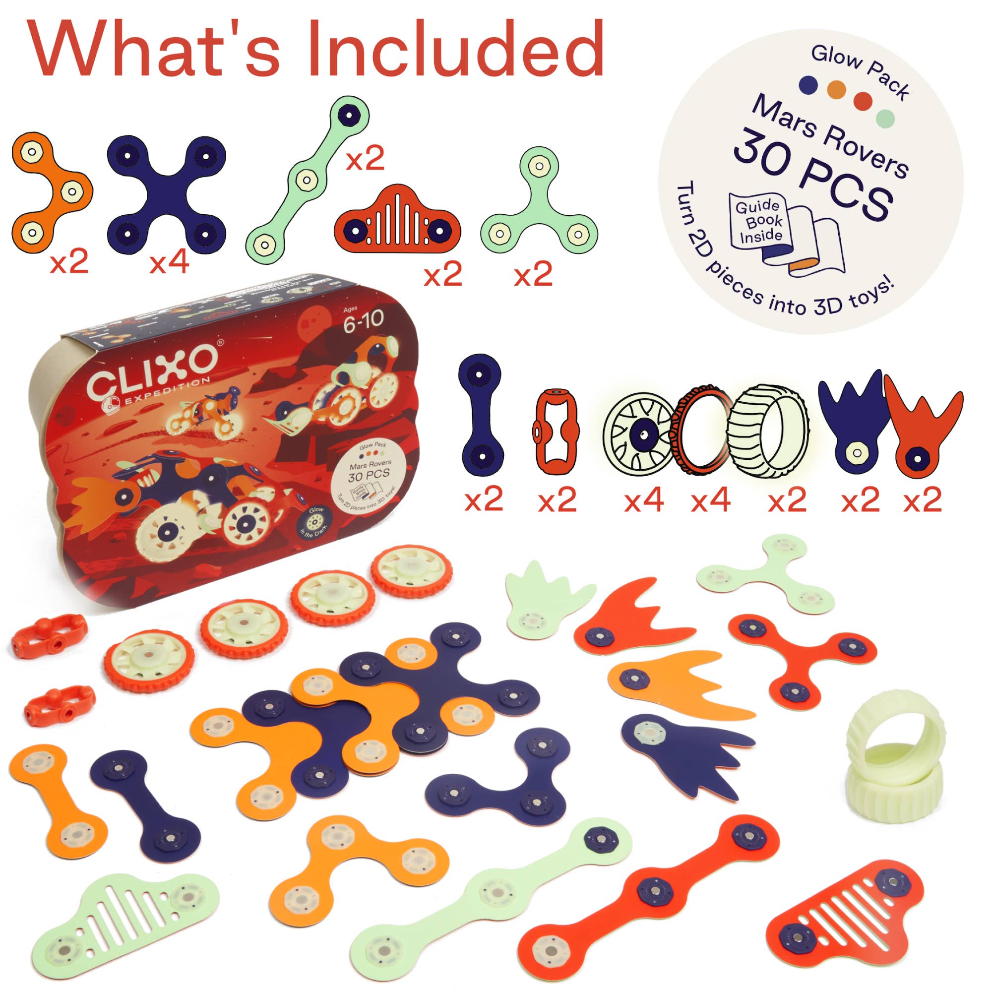 Couleurs de Mars Pack Mars Rovers en vente sur Faire1