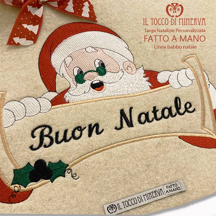 Placa Navideña personalizada para sección escolar - Hecho a Mano para venta al por mayor de Il Tocco di Minerva