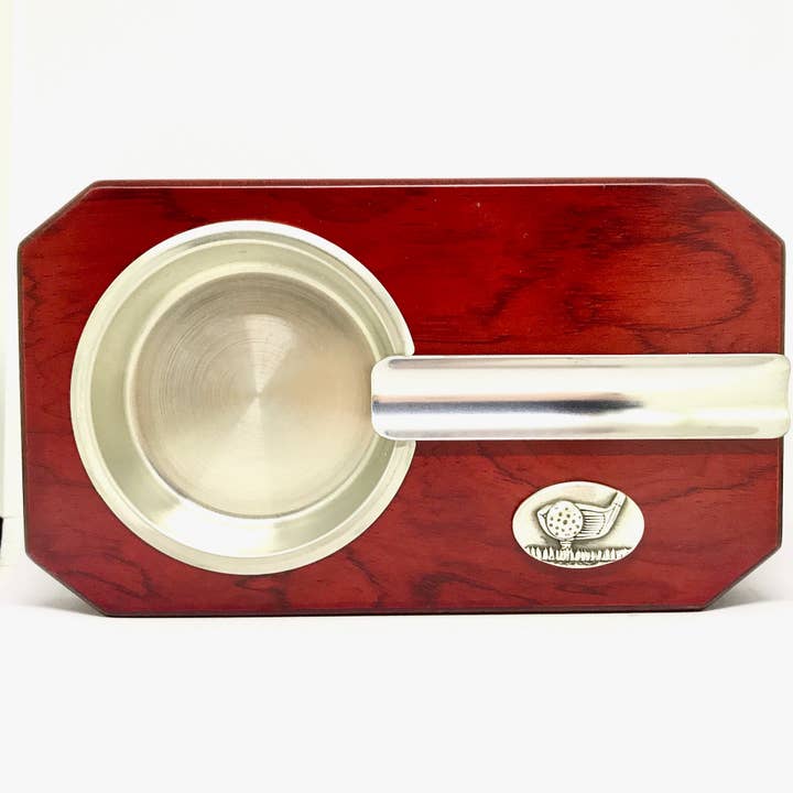 Golf Ball Cigar askebæger for engroshandel hos Cigar Cutters by Jim