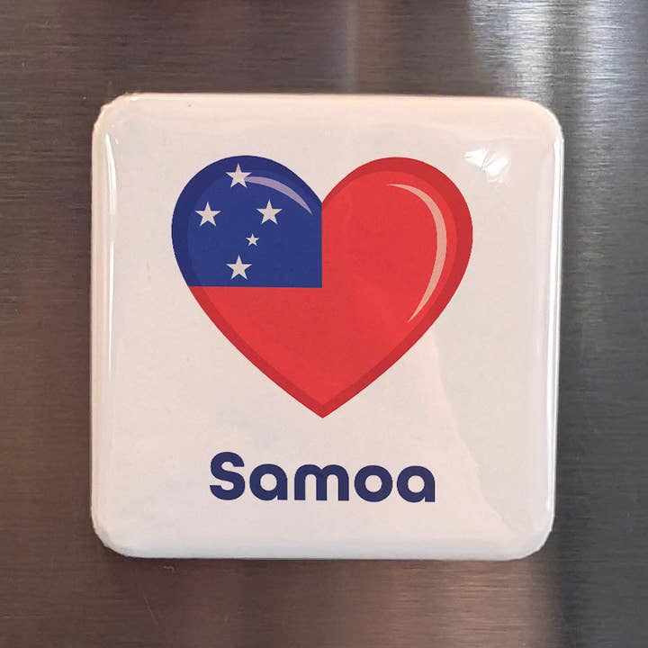 Samoa Flag Køleskabsmagnet for engroshandel hos PhiloPerse