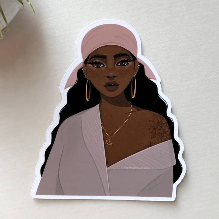 “June” Little Magic Girl Sticker for wholesale by LittleMagicPrints