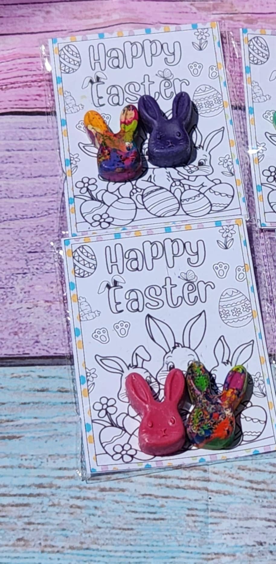 Snazzy Crayons – wholesale Party gift – Easter Bunny Coloring Kit | Easter Basket Gifts | Non-Candy 3