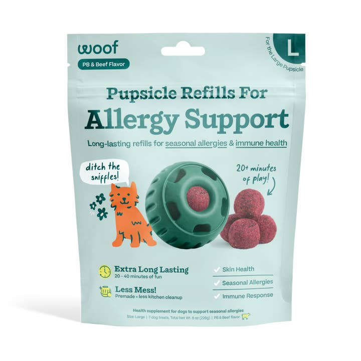 Allergy Support Wellness Pops for wholesale by Woof