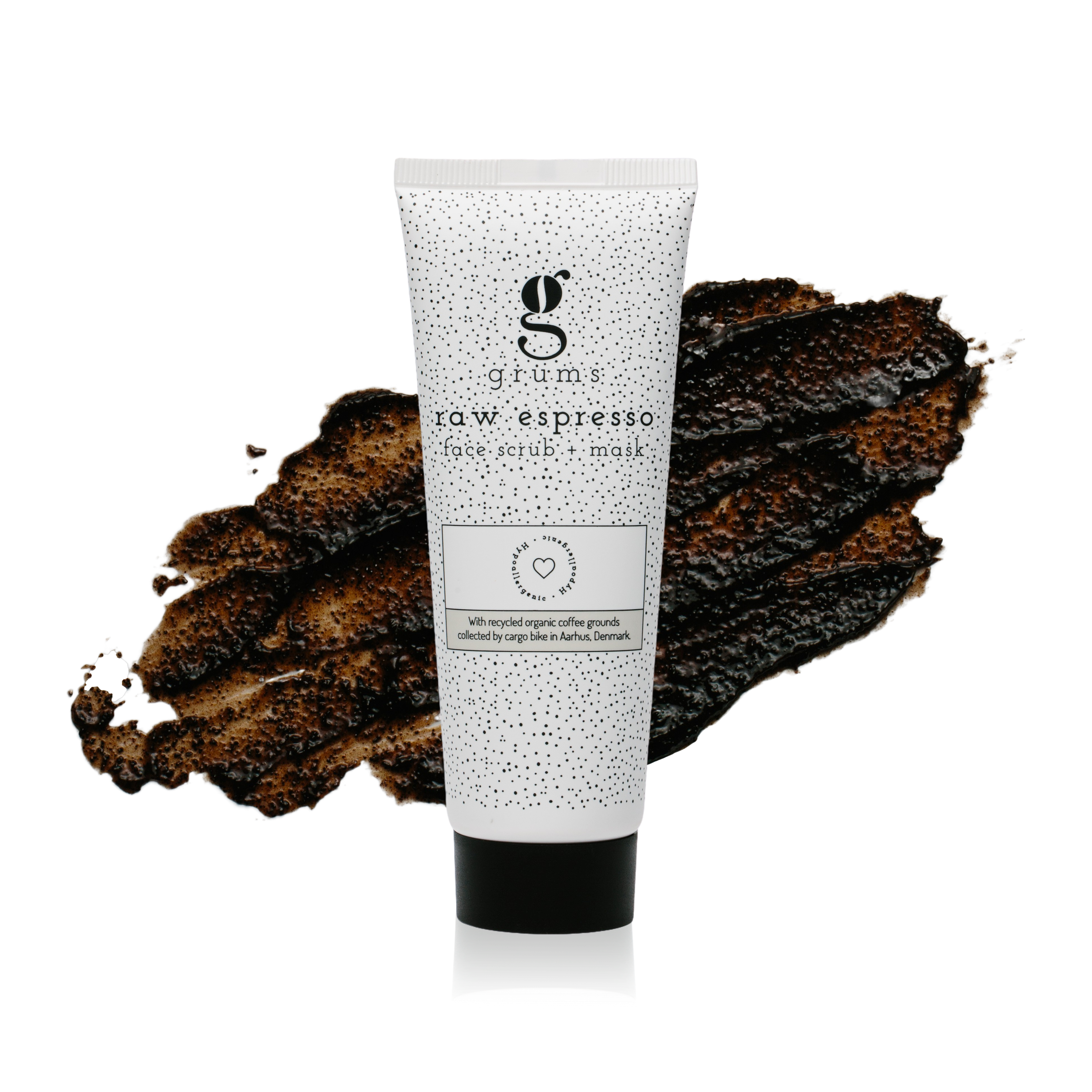 grums - Vendita all'ingrosso Maschera viso - Scrub Viso + Maschera 2-in-1 al Caffè - Esfoliante al caffè1