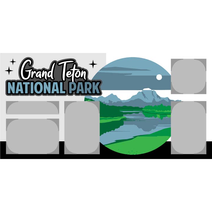 Grand Teton National Park for wholesale by Scrapbook Concierge