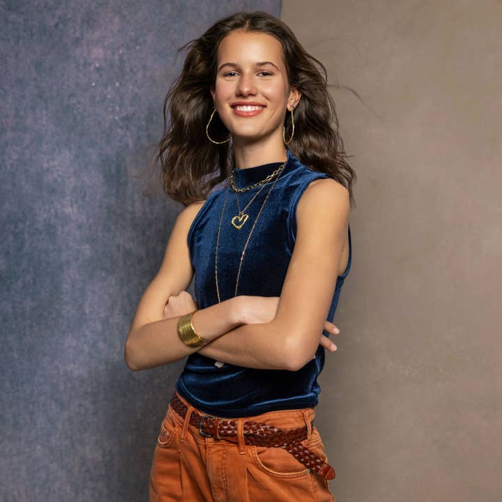 Hjärta av Guld Halsband för wholesale av Nancy Nelson Jewelry