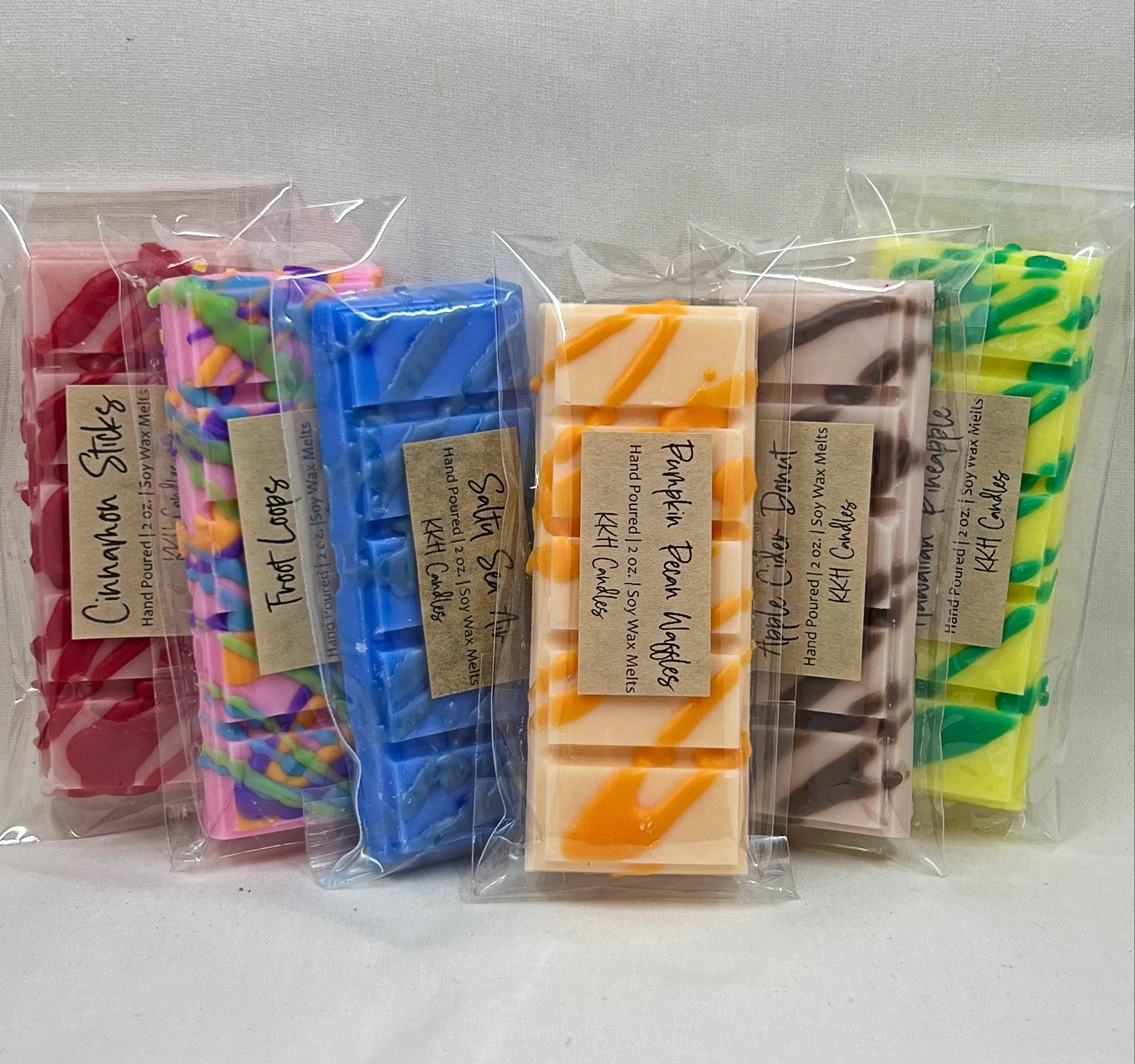 KKH Candles - Wholesale Wax Melt - Apple Cider Donut - Wax Snap Bar2