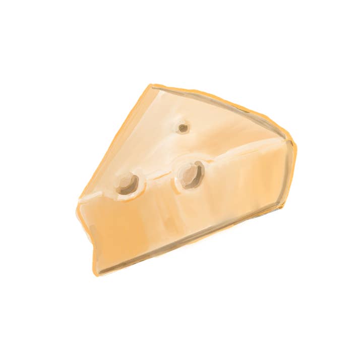 Block Of Cheese for wholesale by Tiny Ink Boston