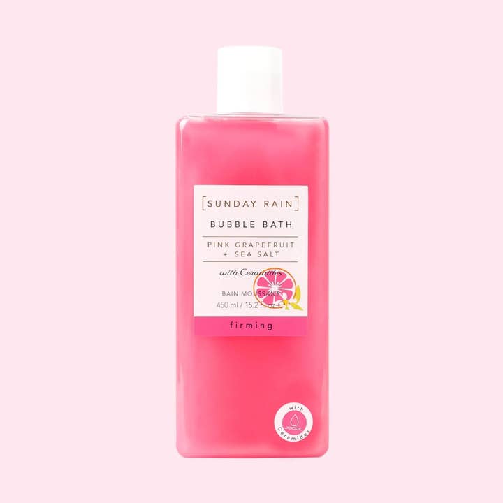 Sunday Rain - Wholesale Bubble Bath - Sunday Rain Pink Grapefruit & Sea Salt Bubble Bath0
