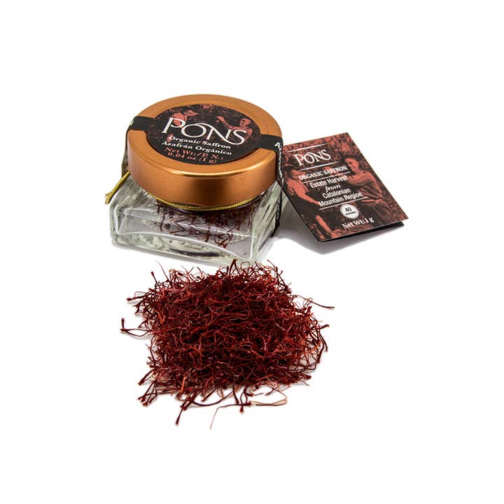 Pons. Organic Saffron for wholesale by meDINEterranean