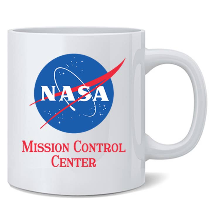 NASA Mission Control Center Office Astronomy Space Mug 11oz for wholesale by Gotham Gifts