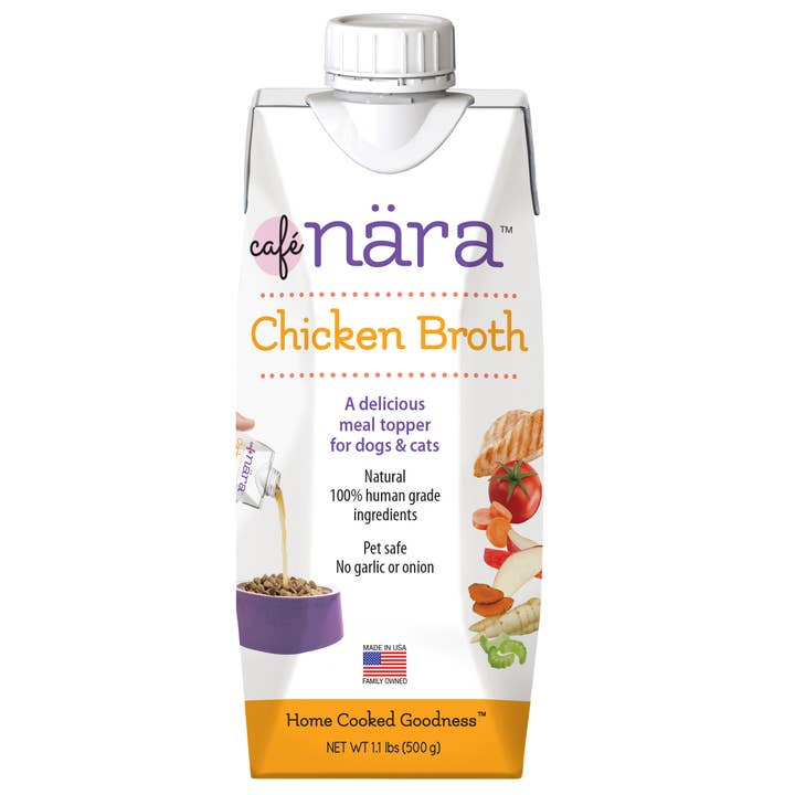 Café Nara Chicken Broth - Meal Topper for Dogs & Cats for wholesale by Cafe Nara