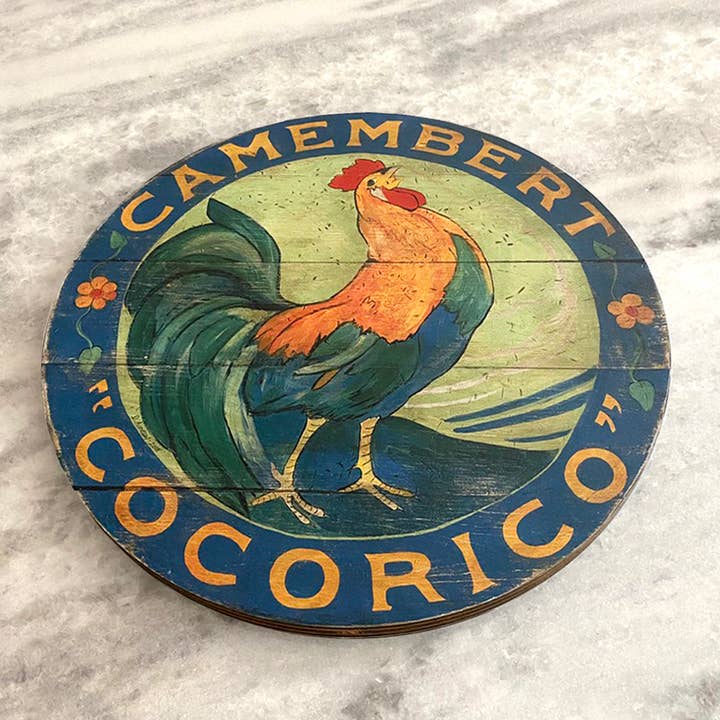 Blue Rooster Lazy Susan for wholesale by Darrellene Designs, LLC