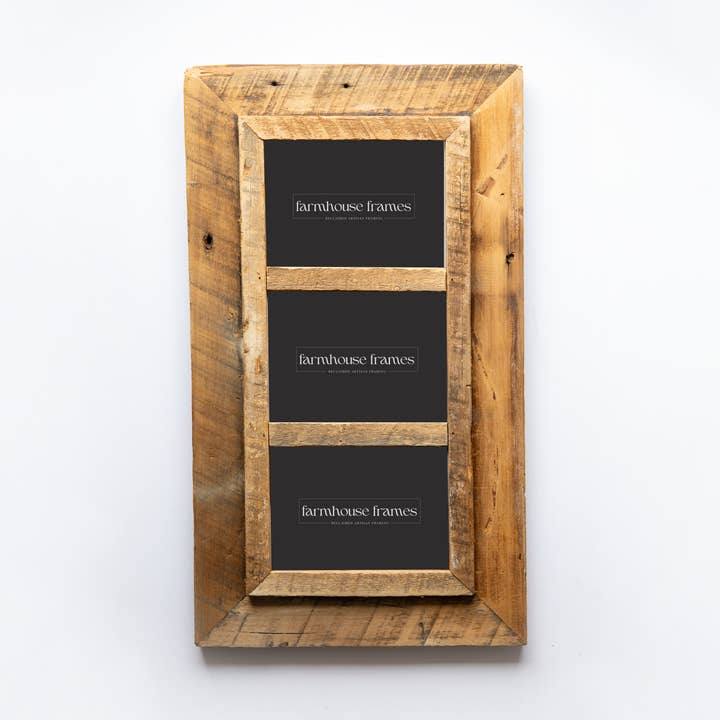 5x7 Collage Barnwood Picture Frame for wholesale by Farmhouse Frames