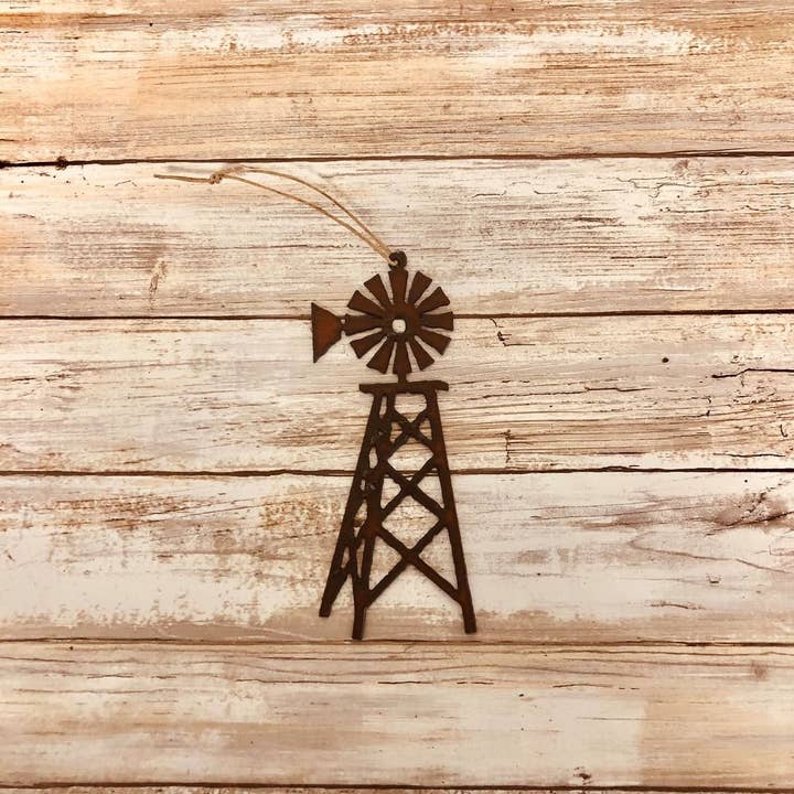 Universal Ironworks USA - Wholesale Ornament - Windmill Rustic Farm Ornament1