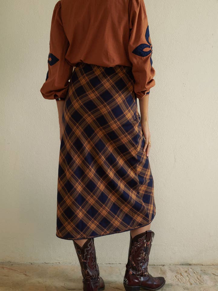 Sonmer Shop USA - Wholesale Button Down Shirt - Women's - Leonor Blouse Caramel4