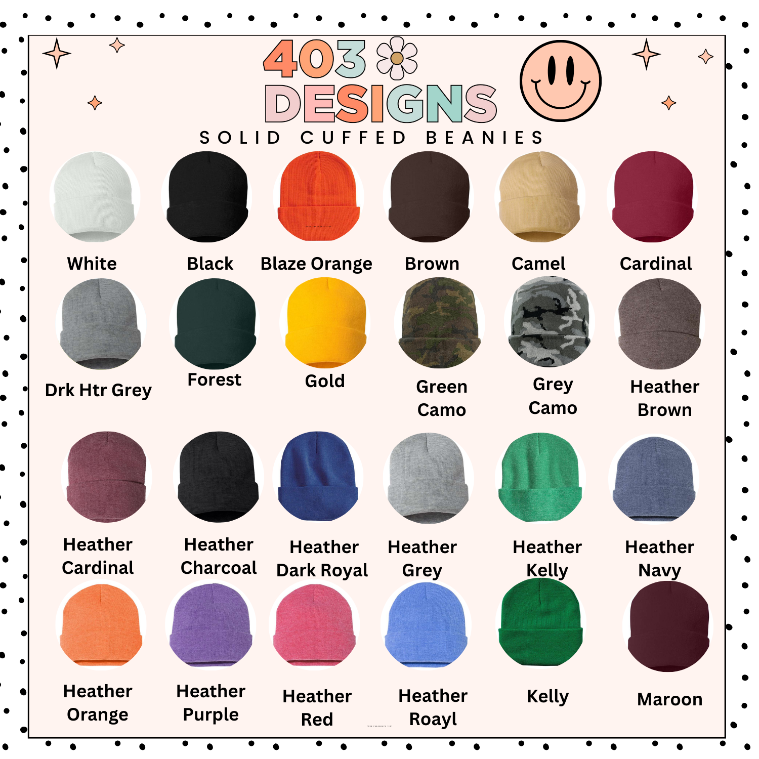 403 Designs - Wholesale Beanie - Women's - Bad Hair Day Embroidered Beanie1