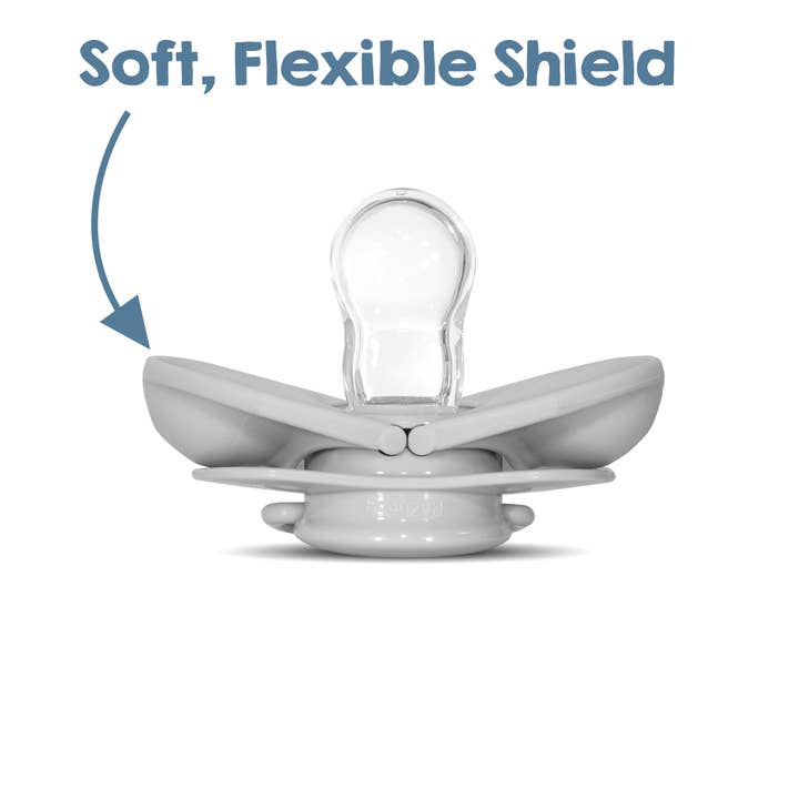 RaZbaby - Wholesale Pacifier - Baby - keep-it-kleen Pacifier 2PK - Grey & Pink2