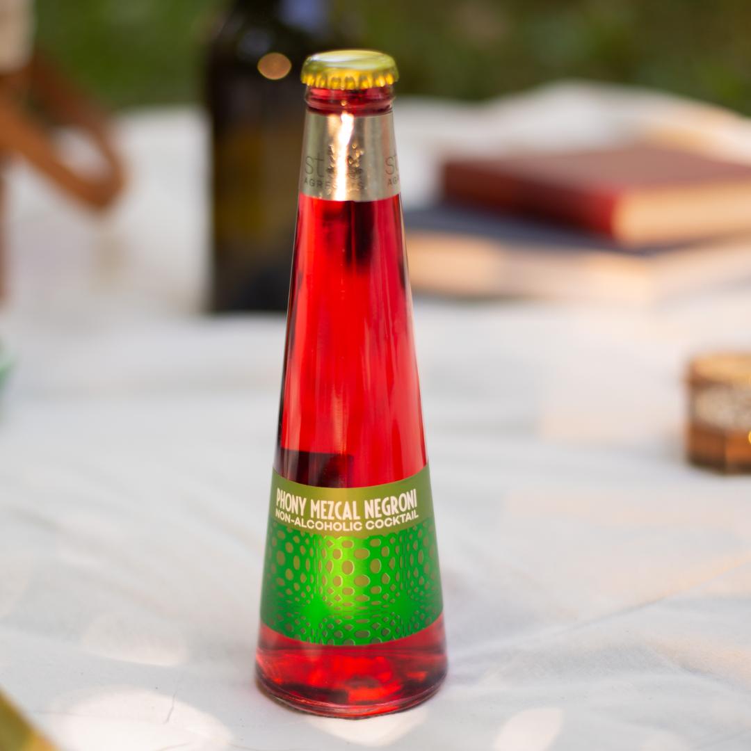 St. Agrestis - Wholesale Non-Alcoholic Aperitif/Mocktail - St. Agrestis Non-Alcoholic Phony Mezcal Negroni.2