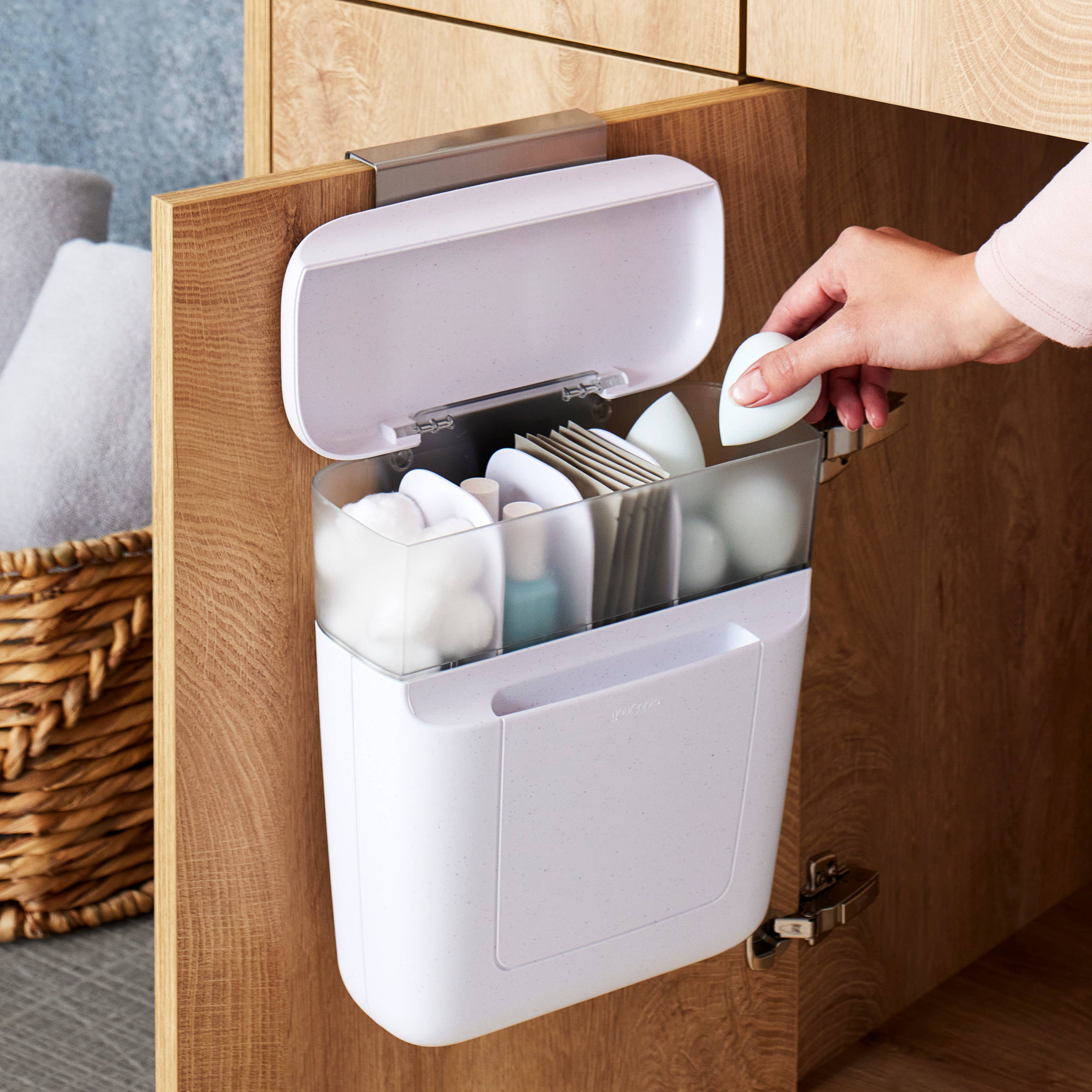 YouCopia - Vente Ensemble d'accessoires pour salle de bain - Organisateur de Toilettes DoorStash™5
