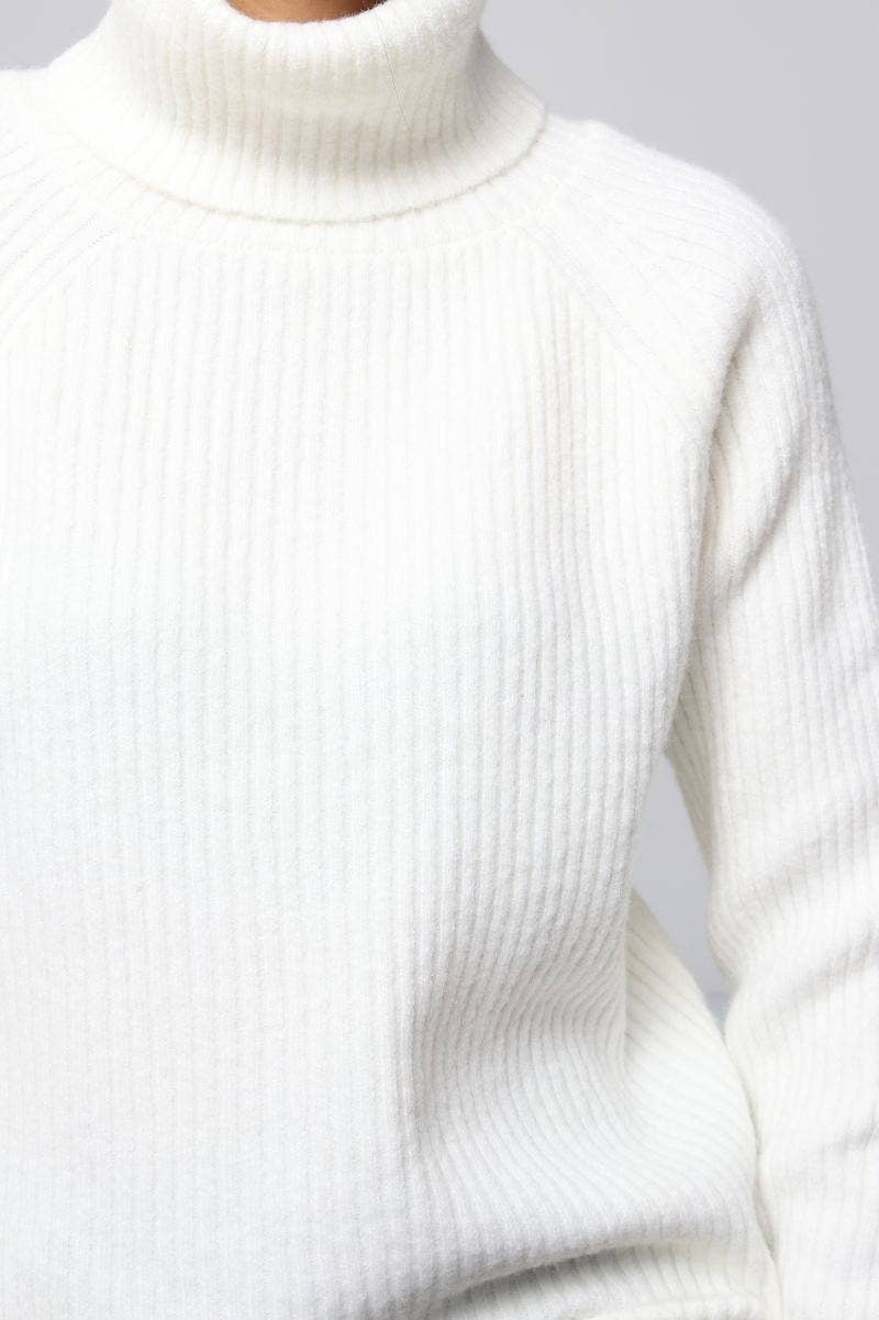 DIX-ONZE - Vente Pull en maille – femme - Pull Maille Côtelée – Col Roulé & Manches Longues19