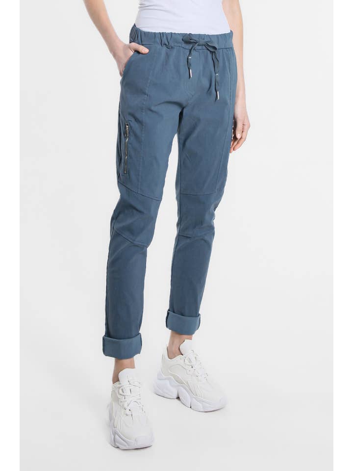 TINA Stephens Italy/Tees By Tina - Wholesale Pants - Women's - Danica Side Zipper Pant (PL155)47