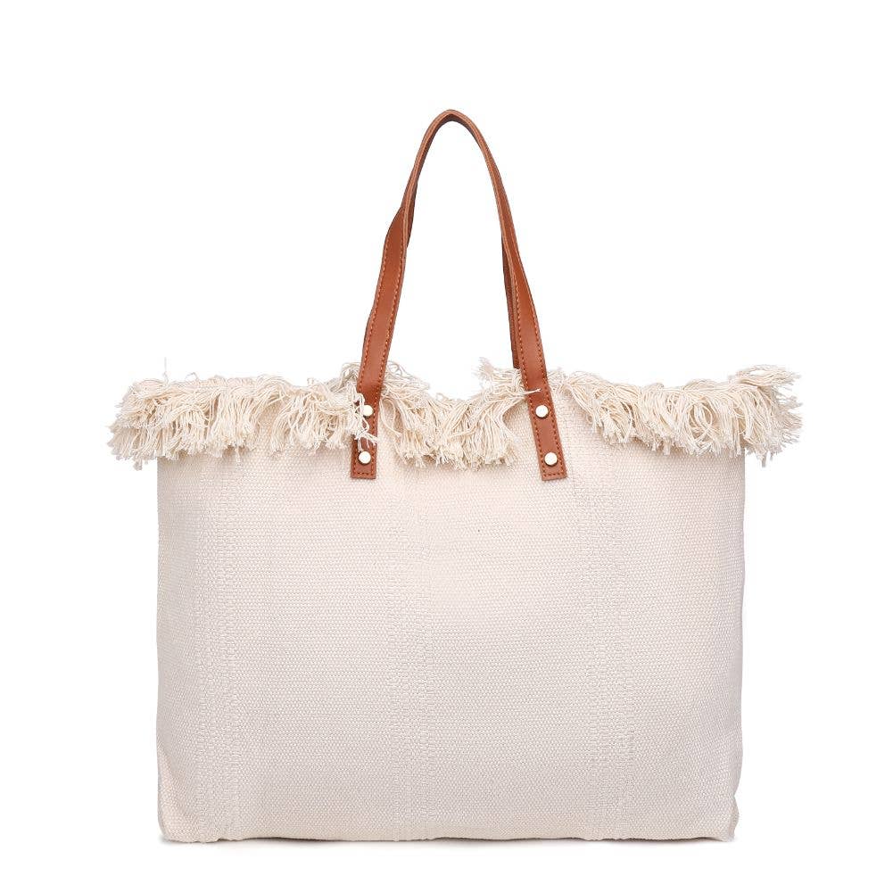 Urban Expressions - Wholesale Beach Bag - Summer Vibes Fringe Beach Tote3