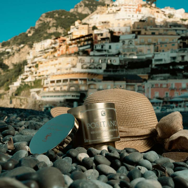 BouquetItaliano – Großhandel Kerze im Glas / gefüllte Kerze – Positano Luxus Duftkerze – Italienisch inspiriert10