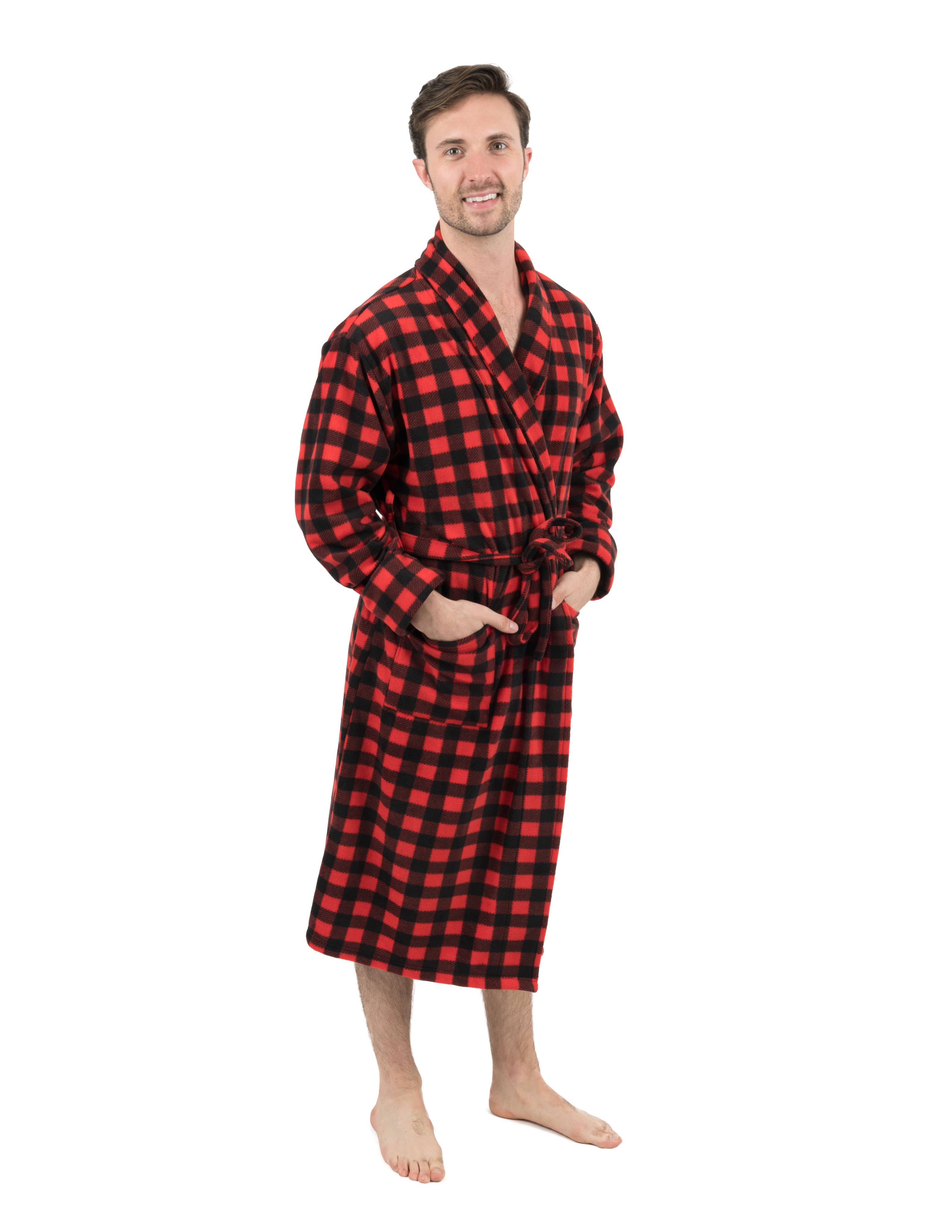 Leveret Pajamas – Großhandel Bademantel – Herren – Fleece-Bademantel für Herren für den Winter11