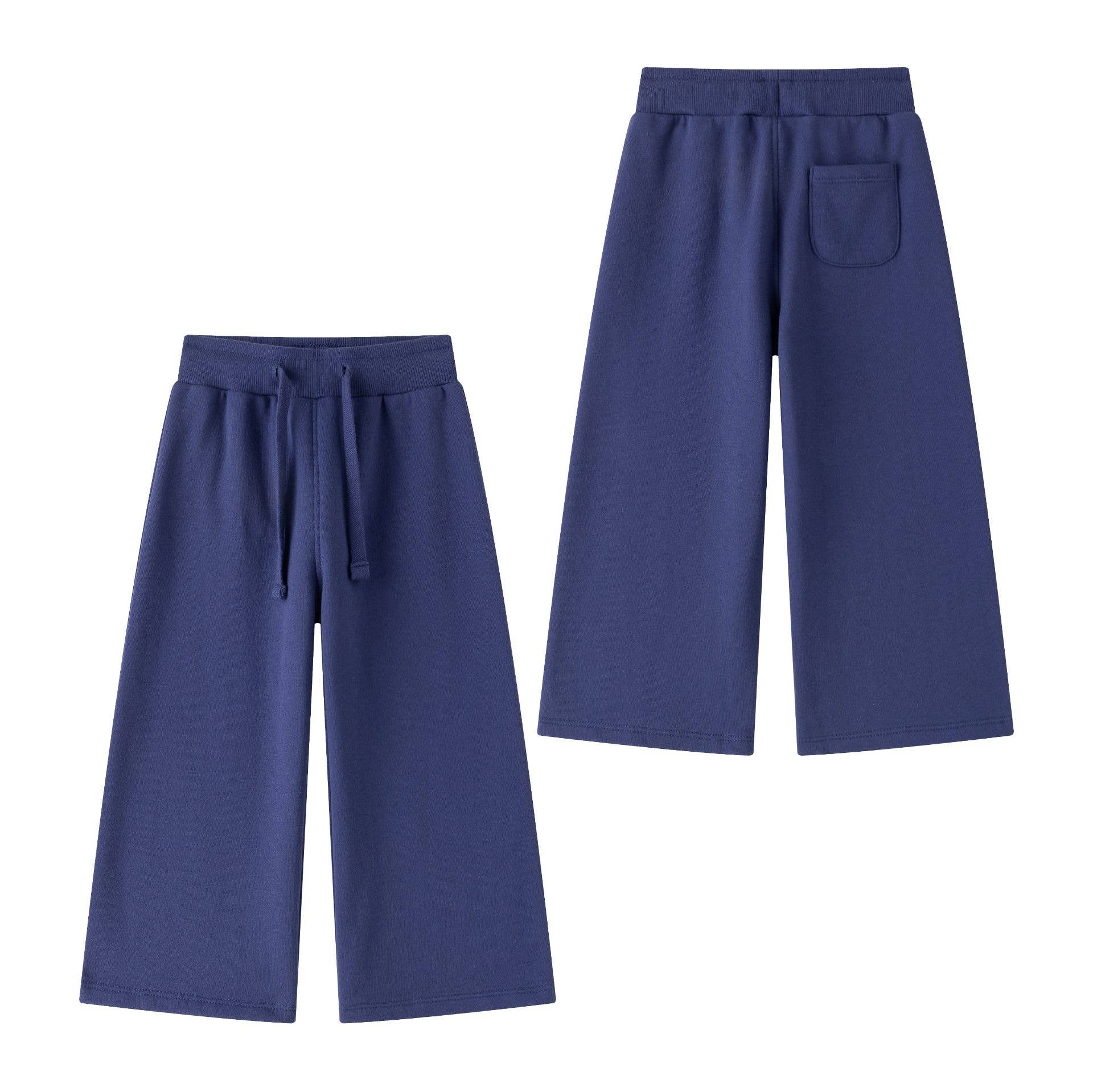 Newness Kids - Vendita all'ingrosso Pantaloni - Bambini - Pantaloni Culotte in Pile per Bambine con Vita Elastica - Inverno5