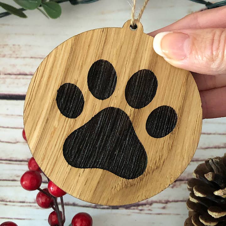 Oak Christmas Decoration for wholesale by Holder and Hook