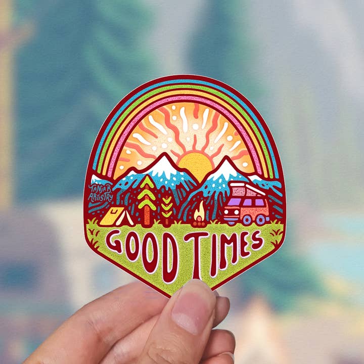 SeeknRevel - Wholesale Sticker - Good Times - Sticker0