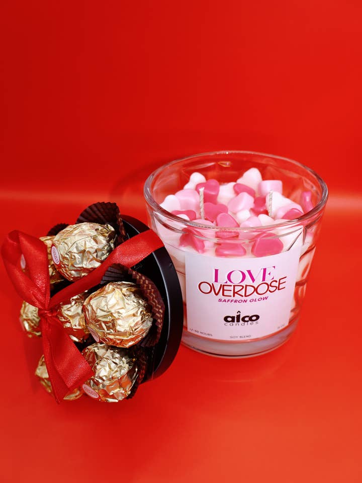 Love Overload - Valentine's Day Candle for wholesale by alCo Candles