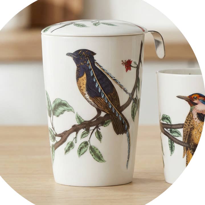 Porcelæns tekop TEAEVE "Birds" for engroshandel hos Eigenart