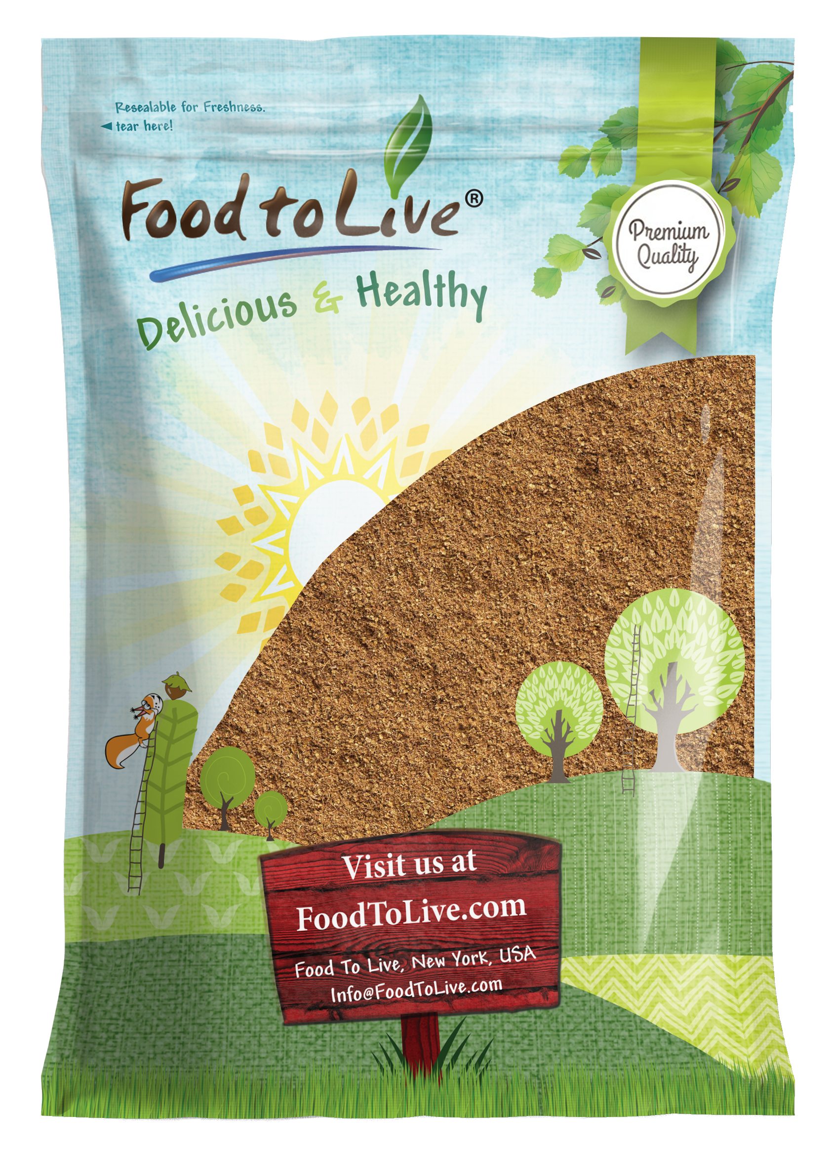 Food To Live – wholesale Dried spice – Ground Coriander Seeds – Non-GMO, Vegan, Kosher, Bulk – by Food to Live8