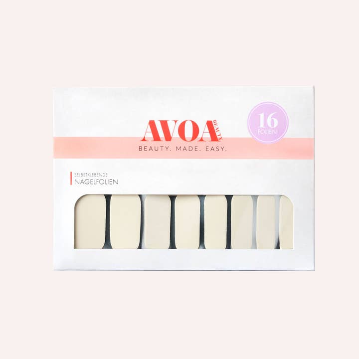 AVOA Beauty - Wholesale Nail Art/Decal - Coconut milk1