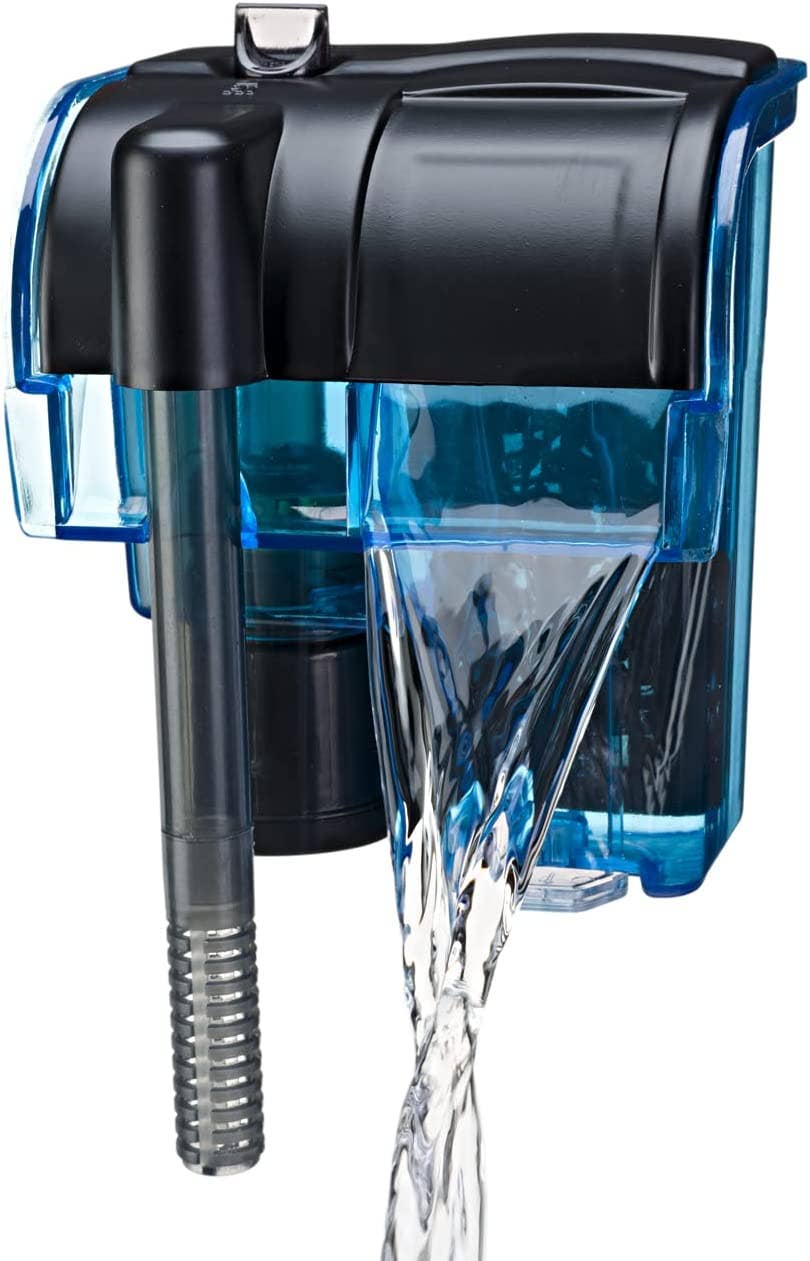 Penn-Plax - Wholesale Terrarium - Water-World Vertex Aquarium Kit with LED Light – 5 Gallon3