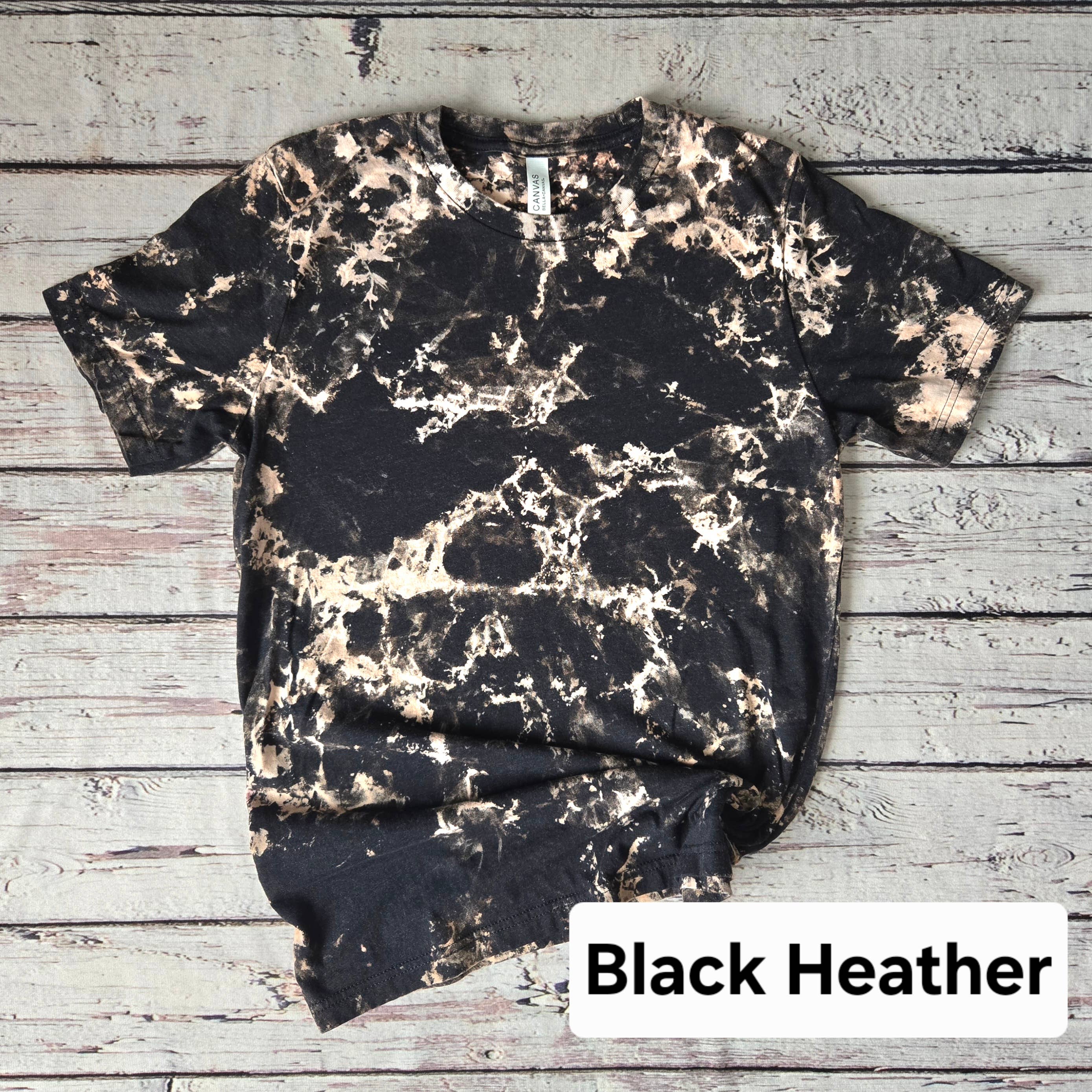 Shirts & Giggles - Wholesale T-Shirt - Women's - Bella+Canvas® Blank Scrunch Bleached T-Shirt, Unisex Tee19