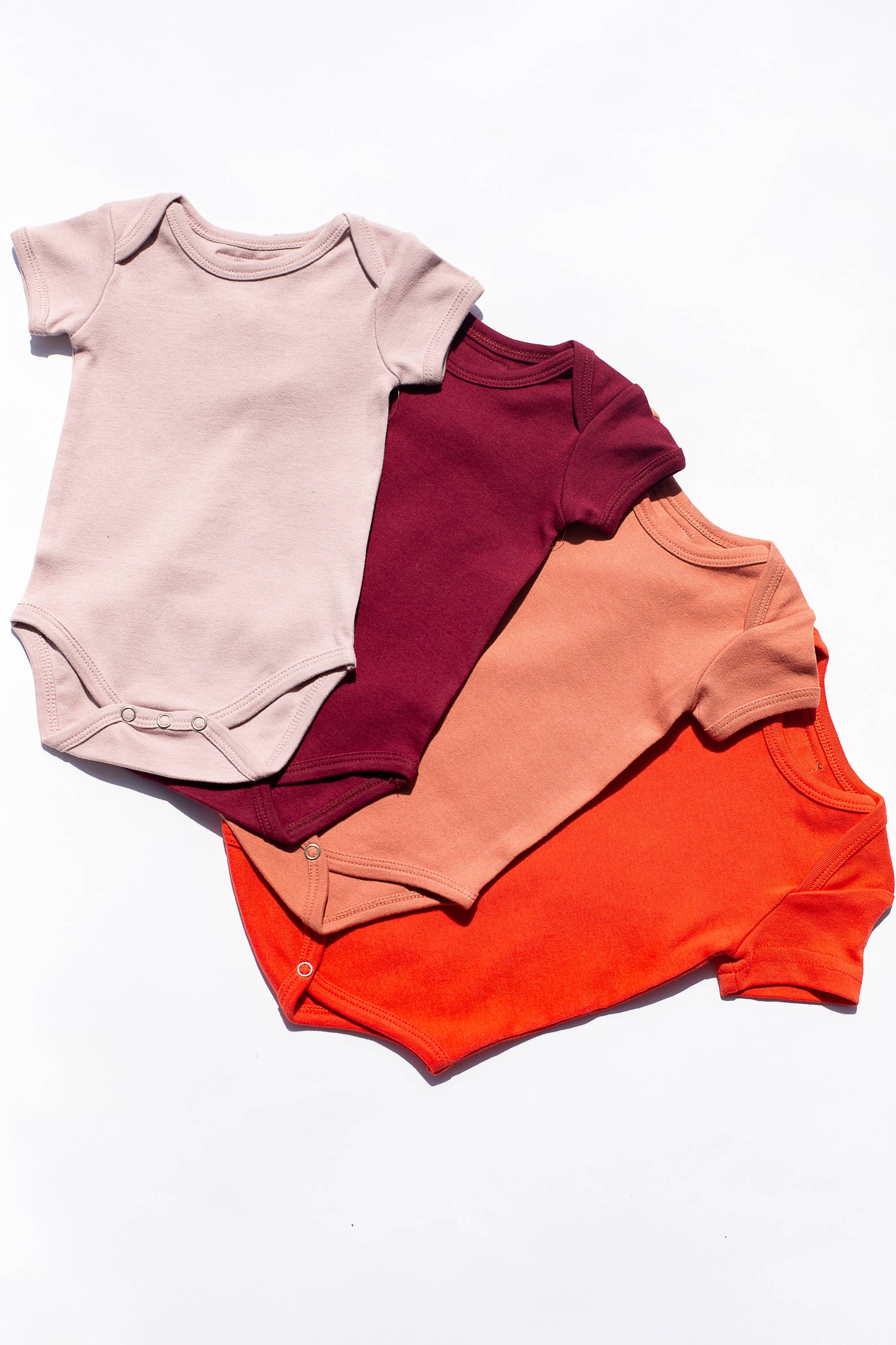 Modern Burlap - Wholesale Bodysuit (Non-Footed) - Baby - Organic Short Sleeve Bodysuit | Solids & Prints33