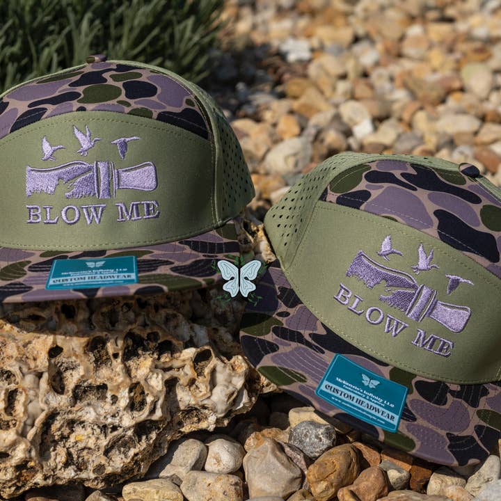 Blaas Me Jager - Waterdichte Moerasloper 7-Panelen Pet voor wholesale door McKenzie’s Infinity LLC